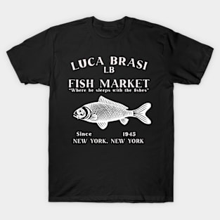 Luca Brasi Fish Market Worn Lts T-Shirt